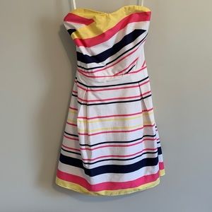 NWOT Strapless striped Lilly Pulitzer dress